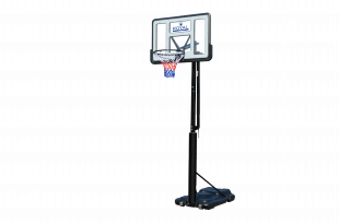 Мобильная баскетбольная стойка Royal Fitness 44”, поликарбонат, арт. S021
