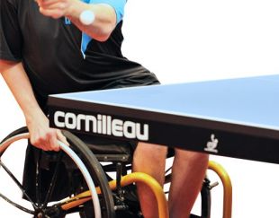 Теннисный стол Cornilleau Competition 740 W ITTF (серый)